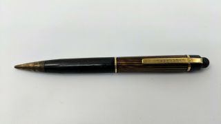 Vintage Eversharp Antique Mechanical Pencil Dual Color W/ Gold Tone Trim