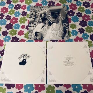 Bjork Vespertine Limites Edition White Colored Vinyl Record 2xlp Rare Oop Björk
