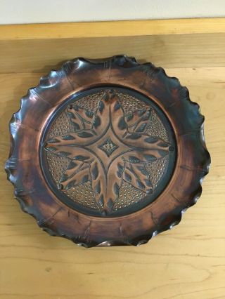 Arts And Crafts Copper Plate