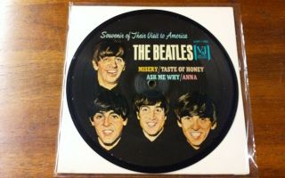 Rare The Beatles Vee Jay 45 Record Album Vinyl Picture Album Anna Ask Me Why