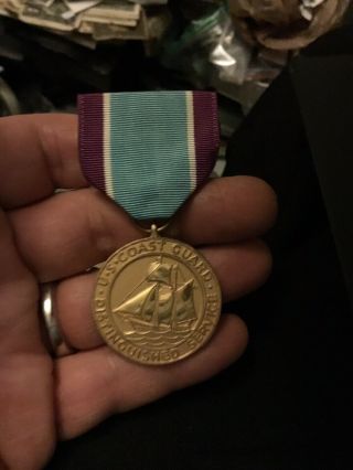 Rare Uscg United States Coast Guard Distinguished Service Medal