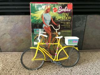 Vintage Barbie Ten Speeder Bicycle From The 1970 