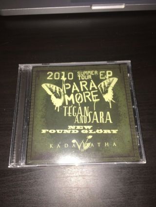 Paramore 2010 Summer Tour Ep Rare Tegan And Sara Found Glory Kadawatha
