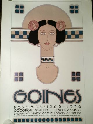 David Lance Goines Vintage Art print - Goines - Portal Publications 1977 2