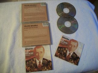 Rare Made In Japan Frank Sinatra 2 Cd Set A Man And His Music W/ Smooth J - Cases