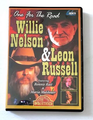 One For The Road: Willie Nelson & Leon Russell Cd Dvd Combo Rare Oop Like