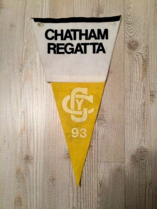 Vintage Rare Cape Cod Chatham Regatta Flag Pennant
