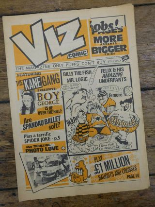 Rare Viz Comic Issue 12,  Published Nov 1984.  Humour
