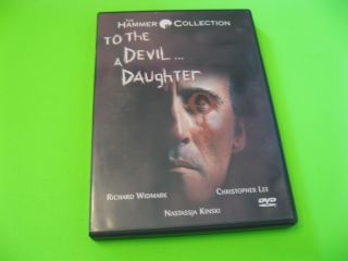 To The Devil A Daughter (dvd,  2002) Anchor Bay Rare Oop Christopher Lee