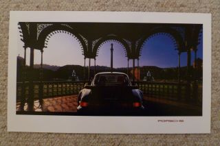 1993 Porsche 911 Turbo Showroom Advertising Sales Poster Rare Awesome L@@k