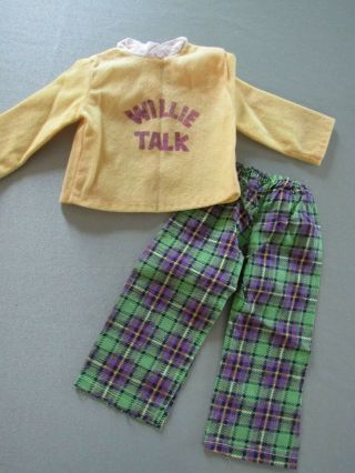Vintage Horsman Willie Talk Ventriloquist Dummy Doll Outfit Only Shirt And Pants