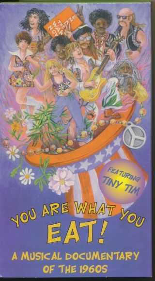 You Are What You Eat Rare 1960s Hippy Flower Power Freak Out Documentary Vhs