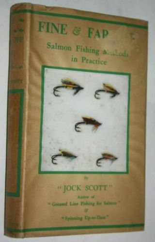 Find And Far Off Rare 1st Dw Jock Scott Salmon Fishing Angling Fly Casting River