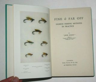 Find And Far Off RARE 1st DW Jock Scott Salmon Fishing Angling Fly Casting River 2