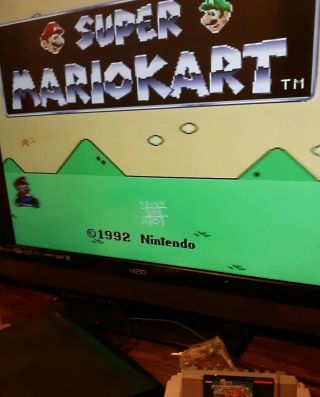 Mario Kart (Nintendo,  1992) RARE 2