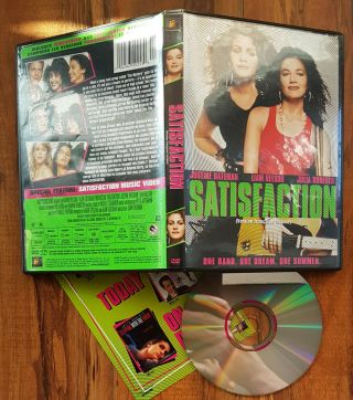 /906\ Satisfaction Dvd From Fox Rare & Oop (justine Bateman,  Julia Roberts)