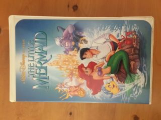 Disney The Little Mermaid (vhs,  1989,  Diamond Edition) Banned Cover Art,  Rare.