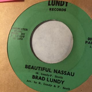 Brad Lundy - Nassau - Lundy Rare Unknown Islands Funk Soul Nm//