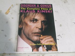 Disorder & Genius: The Complete Films Of Klaus Kinski (rare)