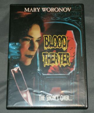 Blood Theater (dvd,  2002) Rare Oop Horror Slasher Gore Sleaze B - Movie