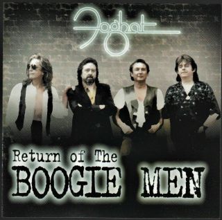 Foghat - Return Of The Boogie Men By Foghat - Modern Records Cd - Rare Oop