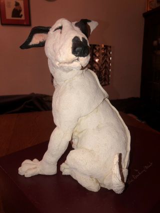 A Breed Apart Rare 10” Bull Terrier “snout” Country Artists