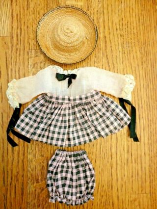 Vintage Vogue Ginny Outfit Beryl Dress,  Bloomers & Hat Terrific