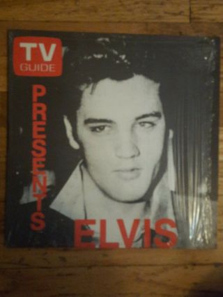 Tv Guide Presents Elvis Presley Record 12 " Lp Special Frank Sinatra Rare M