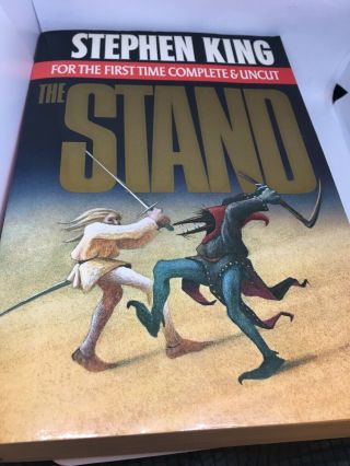 Stephen King The Stand Complete And Uncut Doubleday Paperback Rare