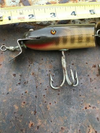 Giant Creek Chub Pikie Wooden Jointed Musky Fishing Lure 2