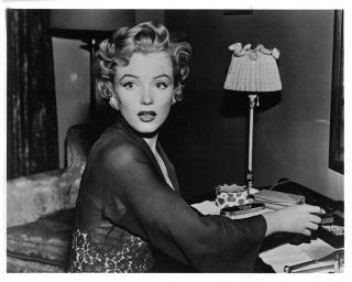 Marilyn Monroe Vintage Silver Gelatin Rare Photo Don 