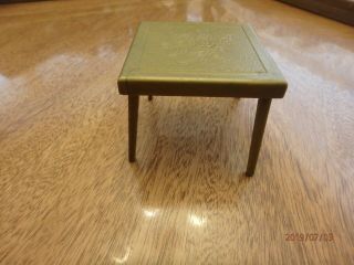 Vintage Renwal Folding Card Table Doll House Furniture,  Rare