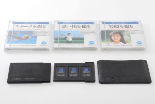 Very Rare Near Minolta Intelligent Card System Set W/ Case From Tokyo Japan