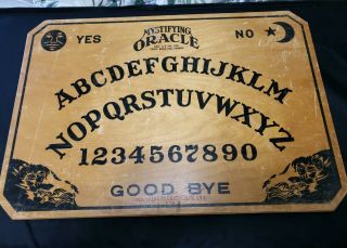 Vintage William Fuld Mystifying Oracle Ouija Board Rare Circa 1938