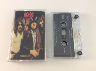 Highway To Hell [remaster] By Ac/dc (cassette,  2003,  Epic) Clear Rare