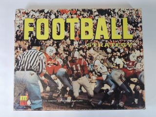 Vtg 1962 Board Game Football Strategy The Avalon Hill Nfl Sport 515 Rare Classic