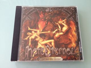 1999 Vintage Hate Eternal Conquering The Throne Cd Rare Metal