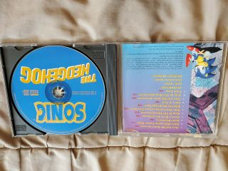 RARE CD Sonic the Hedgehog - Arcade,  1996 They Call Me King Ring SEGA OST Music 3