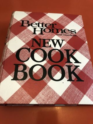 Better Homes And Gardens Cook Book Vintage Rare Betty Crocker 