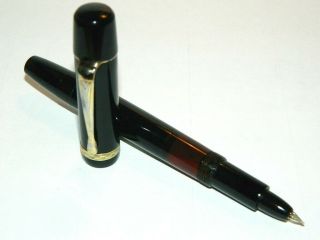 Black Vintage Fountain Pen Made In Germany 1940 