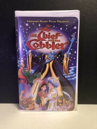 " The Thief And The Cobbler " Vhs (4631) Clamshell Rare Oop