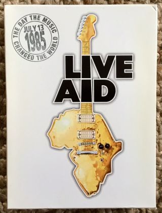 Rare Live Aid Concerts - 4 Dvd Box Set July,  13 1985 - 10 Hours - Like