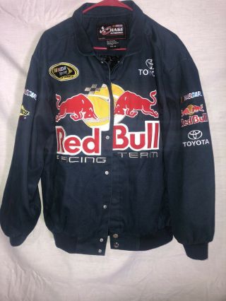 RARE Red Bull Racing Nascar Jacket Mens Size Medium Chase Authentics 2