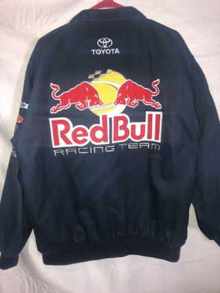 RARE Red Bull Racing Nascar Jacket Mens Size Medium Chase Authentics 3