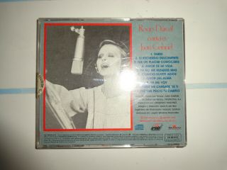 Rocio Durcal Canta a Juan Gabriel Mexican First Press CD Mexico Rare 3