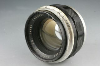 Rare Asahi Pentax Takumar 58mm F2 Lens For M42 Mount From Japan