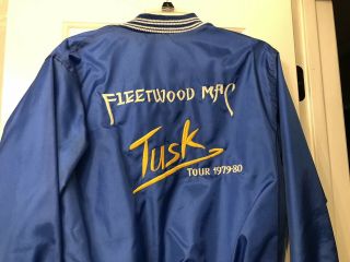 Rare Vintage Fleetwood Mac Tusk Tour Jacket Teddy Bear Brigade