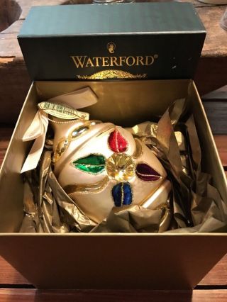 Waterford 1999 Ashling 5 " Egg Ornament Rare And Hard In Find Made In Poland