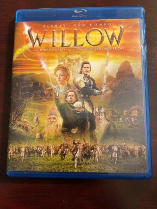 Willow (blu - Ray/dvd,  2013,  2 - Disc Set) Authentic Us Release Rare Out Of Print