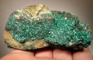 Rare Botallackite: Cligga Mine,  Cligga Head,  Cornwall,  England,  Uk - Nr